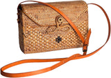 Handcrafted Artisan Woven Rattan Purse